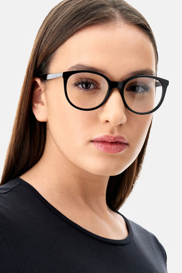 Premium Women Polaroid Eyeglasses: PLD D422 - Crystal - SpecSMART Eye Clinic (Front Face View)